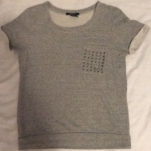 Short sleeve, studded tee!